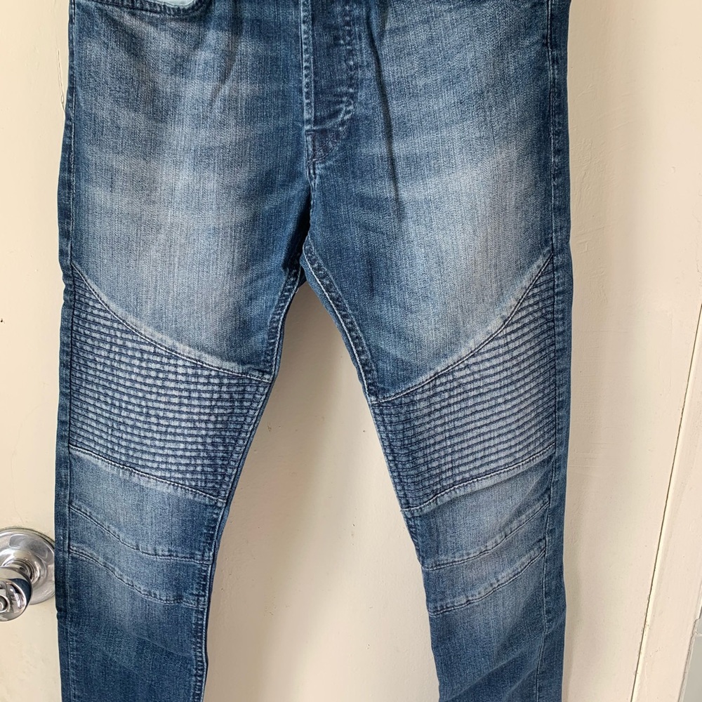 H&M Skinny Biker Jeans